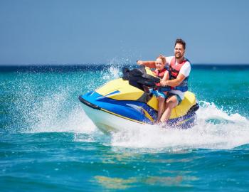 jet skiing on marco island